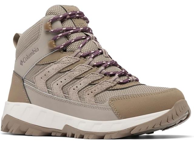 (取寄) コロンビア レディース ストレイタ トレイル ミッド ウォータープルーフ Columbia women Columbia Strata Trail Mid Waterproof Kettle/Blush Rose