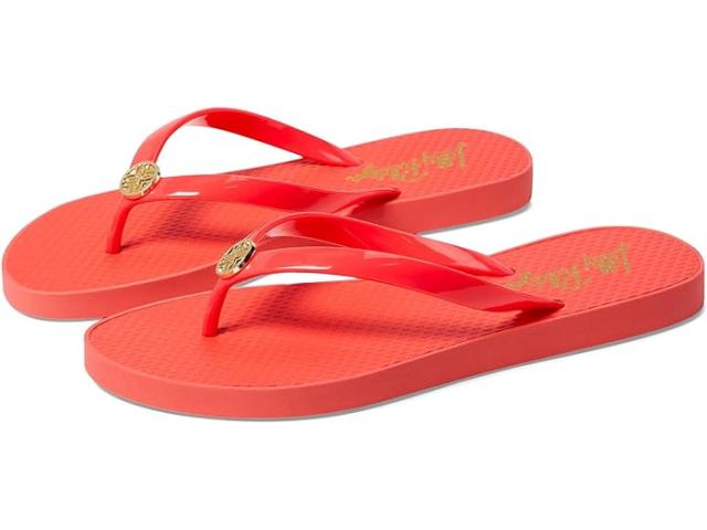 (取寄) リリー ピュリッツァー レディース プール フリップ フロップ Lilly Pulitzer women Lilly Pulitzer Pool Flip-Flop Mizner Redの通販は 14,695円
