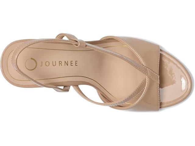 (取寄) ジュルネ コレクション レディース  Journee Collection women Varra Patent/Nude