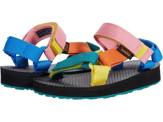 (取寄) テバ キッズ ガールズ オリジナル ユニバーサル (トドラー/リトル キッド/ビッグ キッド) Teva Kids girls Teva Kids Original Universal (Toddler/Little Kid/Big Kid) 90s Multiの通販は