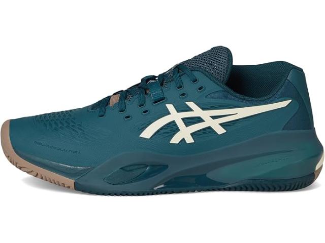 (取寄) アシックス メンズ ゲル-レゾリューション X クレイ ASICS men Gel-Resolution X Clay Saxon Green/Birch