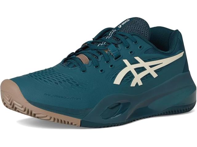 (取寄) アシックス メンズ ゲル-レゾリューション X クレイ ASICS men Gel-Resolution X Clay Saxon Green/Birch