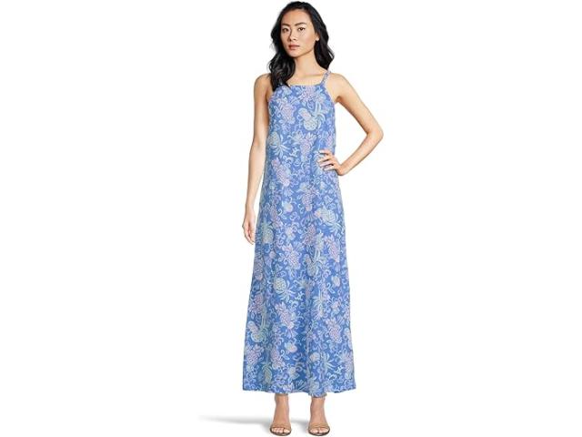 (取寄) リリー ピュリッツァー レディース カイリー マキシ ドレス Lilly Pulitzer women Kyleigh Maxi Dress Sunwashed Blue Citrus Crush