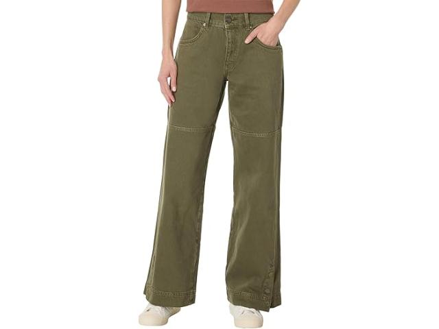 (取寄) フリーピープル レディース ベンジー リラックスド-フィット ワイド レッグ Free People women Free People Benji Relaxed Wide Leg Armyの通販は