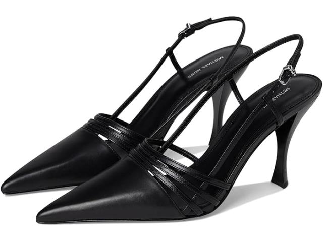 (取寄) マイケルコース レディース ヘイズリー スリング パンプス MICHAEL Michael Kors women Haisley Sling Pumps Black