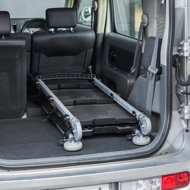 大型 ツールワゴン 3段 折りたたみワゴン 総耐荷重 135kg ツール