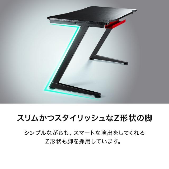 私*ん様 パソコンデスク ⭐ ゲーミングデスク 幅120×奥行60cm ゲーミングデスク 幅120cm 奥行60cm カーボン柄ブラック 100