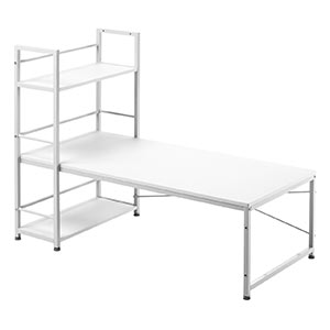 ローデスク 幅120cm収納棚付き 左右入れ替え対応 パソコンデスク ロータイプ Amazon | サンワダイレクト ローデスク 幅120cm 収納棚付き 左右