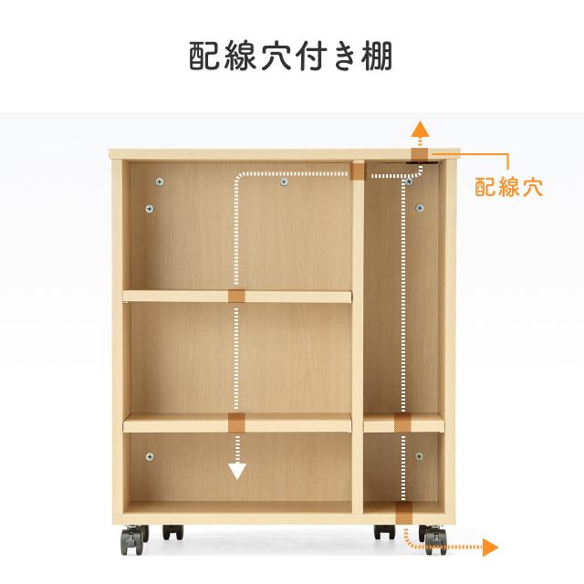 折りたたみデスク 収納ラック キャスター付き 折りたたみワゴン 作業台