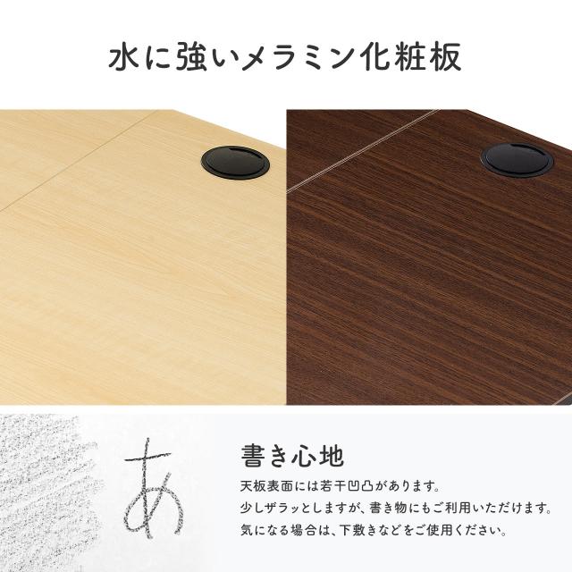 折りたたみデスク 収納ラック キャスター付き 折りたたみワゴン 作業台 リビング学習 テレワーク[100-DESKN010]_18