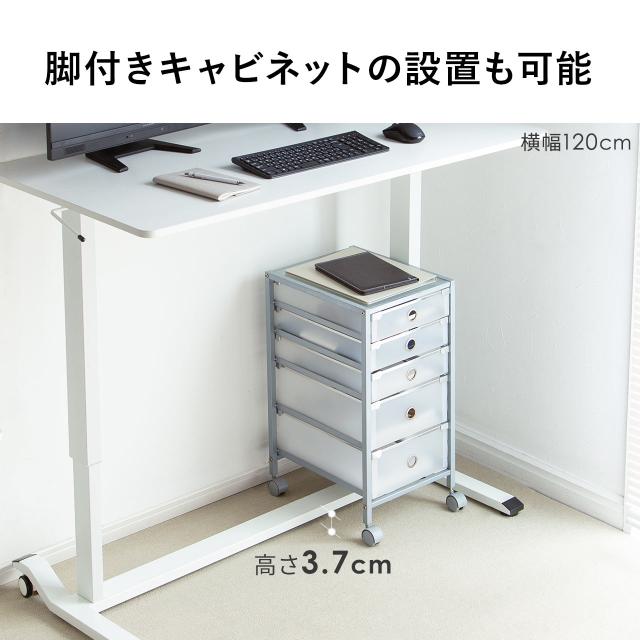 昇降デスク ガス圧昇降 スタンディングデスク軽量 作業台 座りすぎ防止