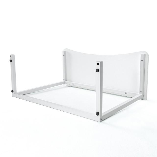 机上ラック 幅80cm モニター上台 ディスプレイ台 プリンタ設置 収納トレー[100-MR165] agesugi_sisの通販は