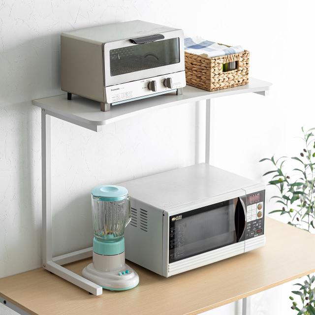 机上ラック 幅80cm モニター上台 ディスプレイ台 プリンタ設置 収納トレー[100-MR165] agesugi_sisの通販は