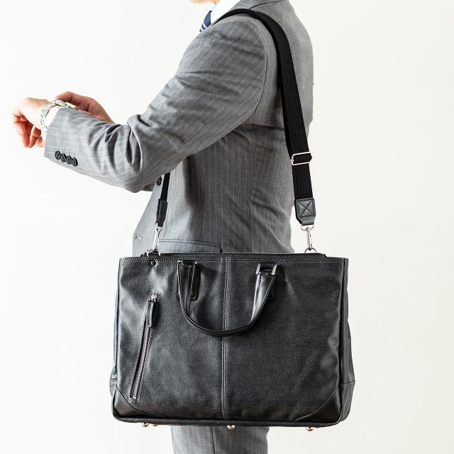 岡山デニム ビジネスバッグ 豊岡製 撥水加工 日本製 国産 メンズ デニムバッグ [200-BAG140] agesugi_sfaの通販は