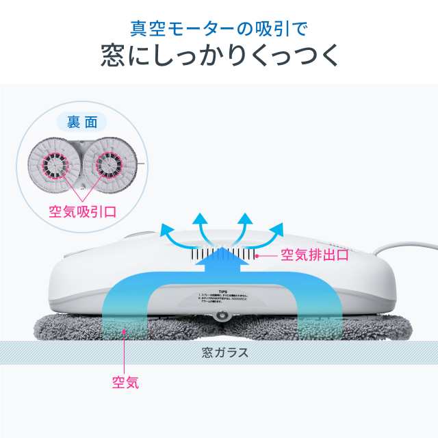 窓掃除機 窓掃除ロボット 自動窓掃除機 窓拭き機 お掃除ロボット