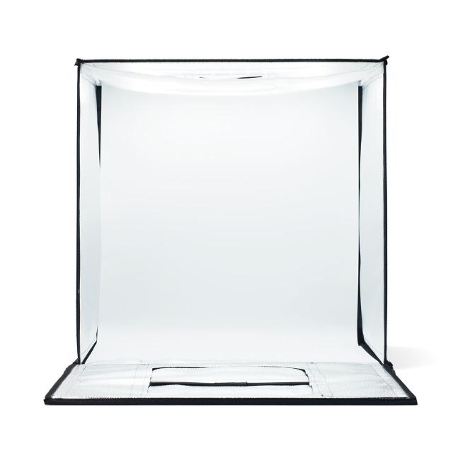 撮影ボックス 50×50cm LEDライト付き 6000ルーメン 折りたたみ可能[200