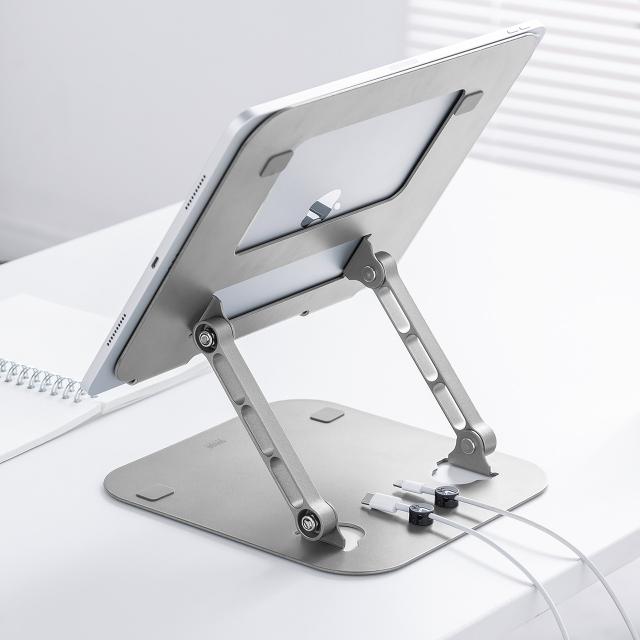 ノートパソコンスタンド タブレット 無段階高さ/角度調整可能 姿勢改善 安定性 Amazon | BoYata ノートパソコンスタンド pc スタンド