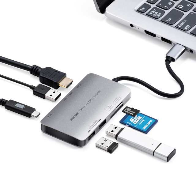 Usb Type Cハブ Usb Pd対応 Usb Type C Usb Aポート Hdmi出力 4k 30hz