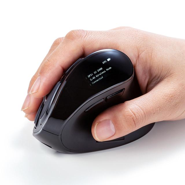 エルゴノミクスマウス 充電式 5ボタン 機能割り当て Bluetooth接続 専用レシーバー接続 400 Ma130 の通販はau Pay マーケット サンワダイレクト