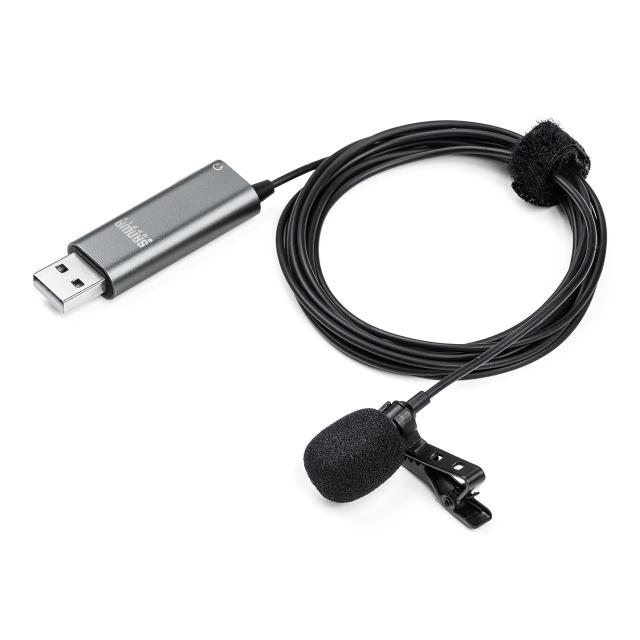 USBピンマイク パソコン用マイク 高音質 Skype ZOOM YouTube[400-MC017