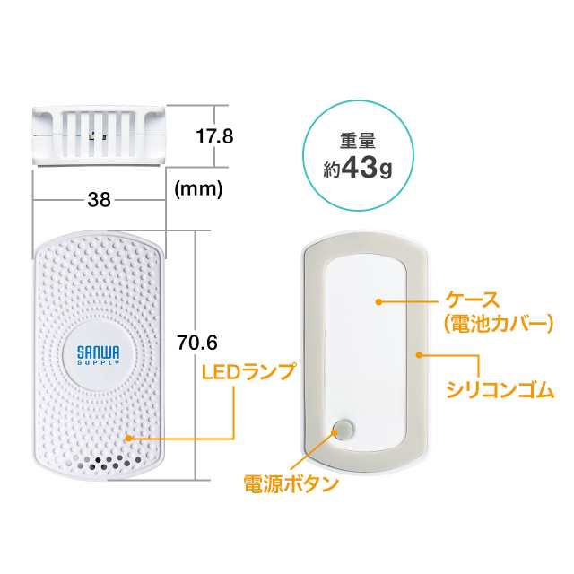 マルチアドバタイズBLEビーコン 1個 温度 湿度センサー IP66 防塵防滴