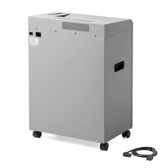 電動シュレッダー 業務用 クロスカット 4×38mm A3 15枚 A4用紙 最大25