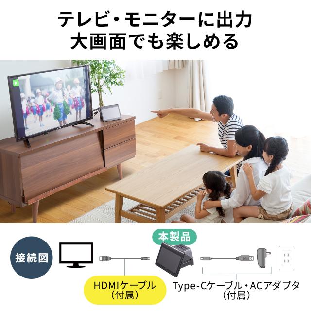 フィルムスキャナー 35mm 110 126フィルム対応 ネガ デジタル化 ポジ対応 テレビ出力対応 高画質 2200万画素 3200dpi 高速スキャン 大型ディスプレイ[400-SCN067]