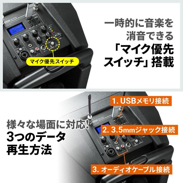 値下げしました！　イベント機器＋無線マイク2本　【3】 楽天市場】【3名限定で使える20％OFF】JYX ワイヤレスマイク2本