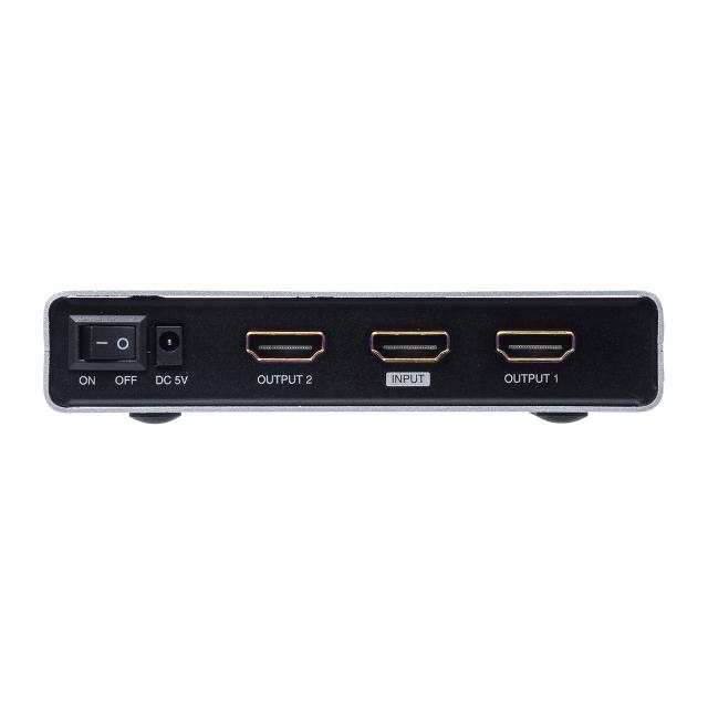 サンワサプライUHD 4K/60Hz HDR HDMI分配器400-VGA016 HDMI分配器 1入力 2出力 スプリッター 4K/60Hz HDR対応 HDCP2.2