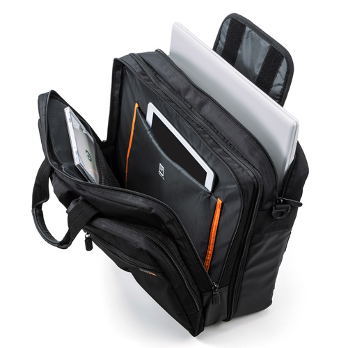 大型 3WAYビジネスバッグ 6cmマチ拡張 15.6型ノートPC収納 タブレット