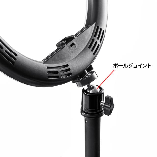 WEBカメラ用スタンド LEDライト付き[CMS-STN2BK]_12