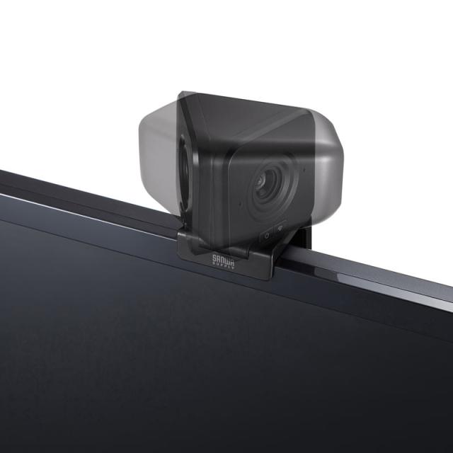 WEBカメラ ワイヤレス 無線接続 2.4GHz ドライバー不要 Zoom Microsoft Teams対応[CMS-V65BK]_8