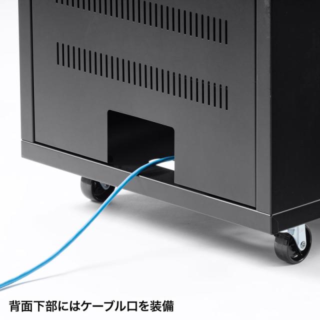 扉付き機器収納ボックス W450 H720 木目天板[CP-SBOX4572]