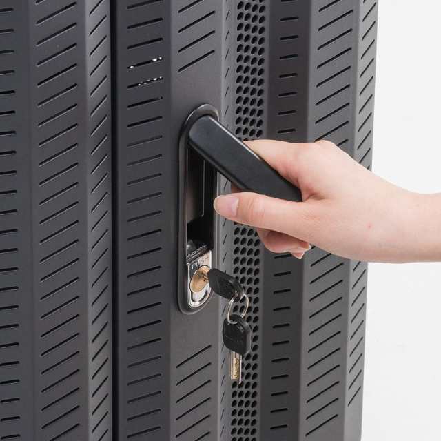 マルチ収納ラック メッシュパネル 鍵付き H550[CP-SVCMULT4] agesugi_skaの通販は