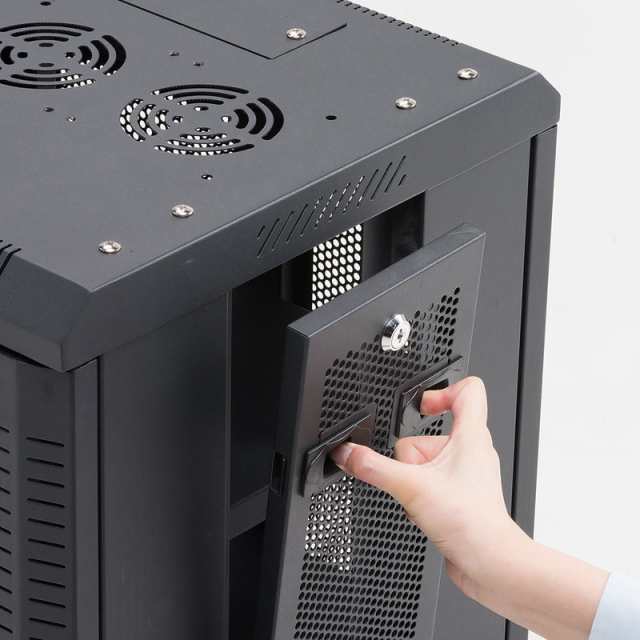 マルチ収納ラック メッシュパネル 鍵付き H550[CP-SVCMULT4] agesugi_skaの通販は