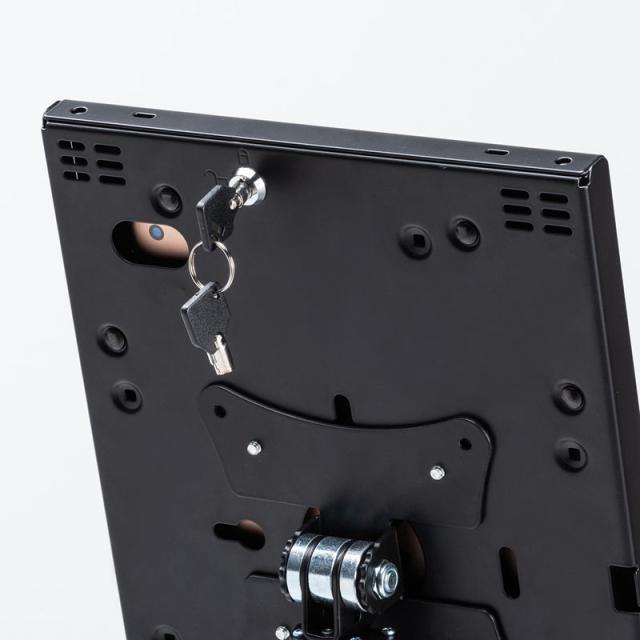 セキュリティボックス付き iPadスタンド 卓上タイプ[CR-LASTIP33]_5