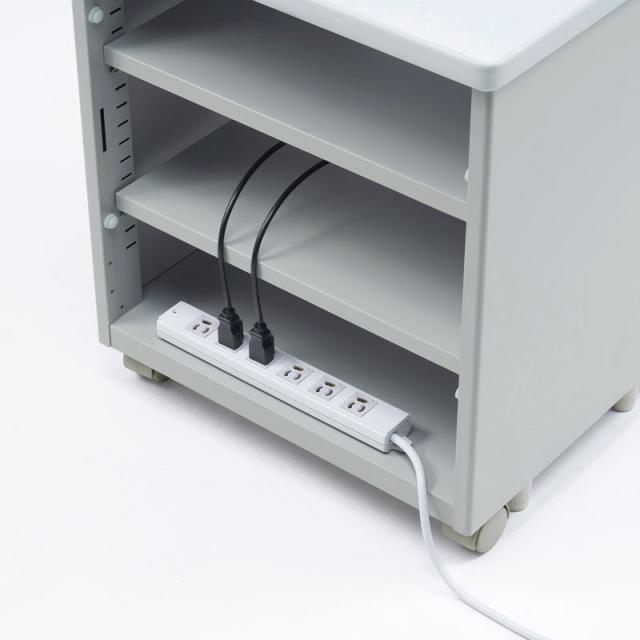 機器収納ボックス W500×D480mm[EA-CPU6]_6