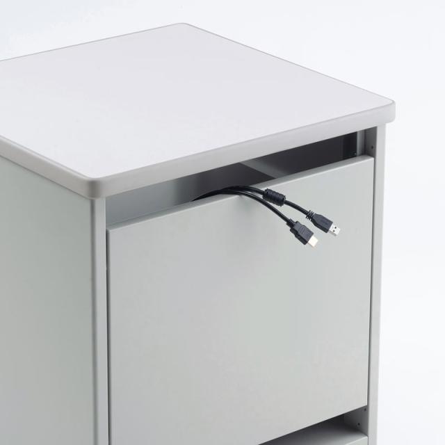 機器収納ボックス W500×D480mm[EA-CPU6]_7