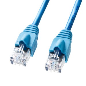 Cat5 LANケーブル 単線仕様 30m ブルー ベルデン社製ケーブルを使用 