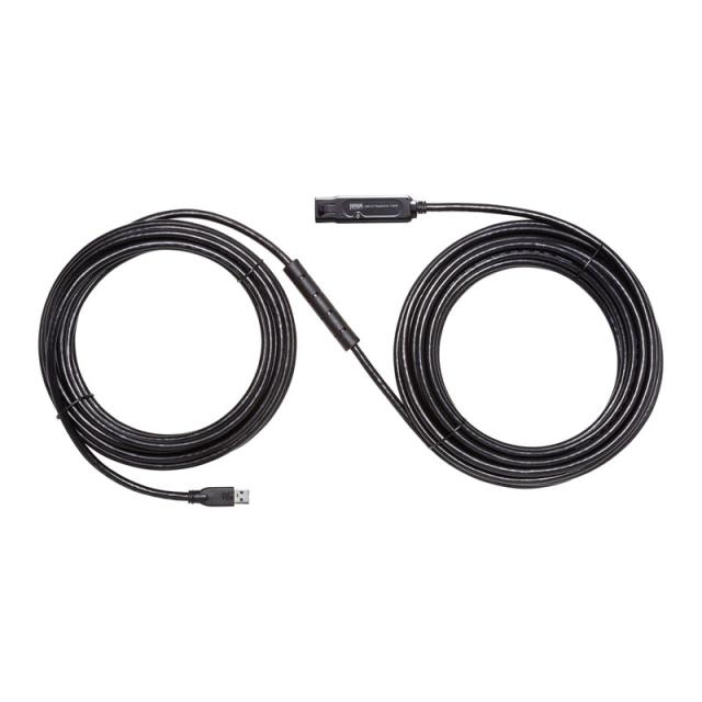 USB3.2アクティブリピーターケーブル15m 抜け止めロック機構付き[KB