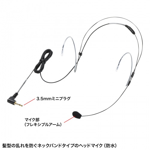 防水 ポータブル拡声器 IPX4対応 最大16W出力 乾電池駆動[MM-SPAMP6]_4