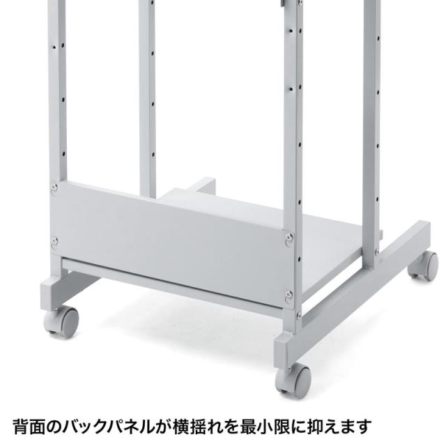 パソコンラック W500×D700×H1400mm[RAC-EC11N2]_6