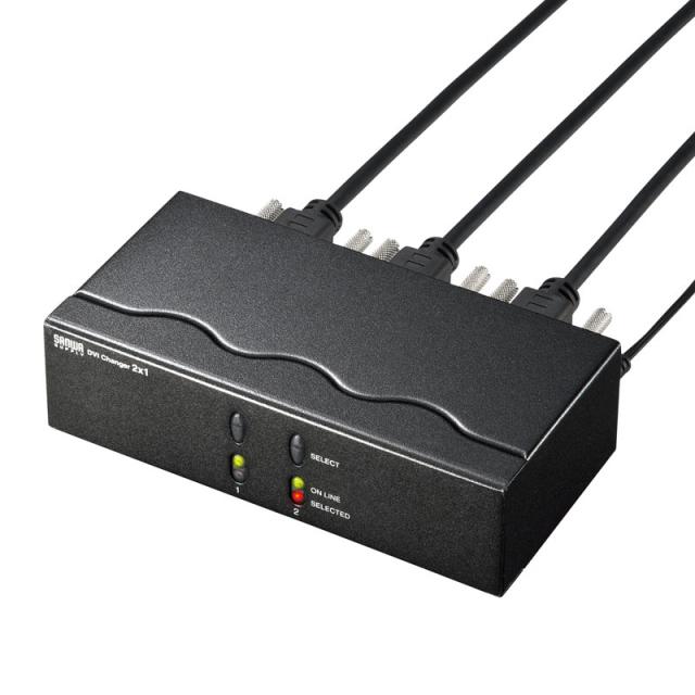 ディスプレイ切替器 DVI24pin用 2回路[SW-EDV2N2]_1