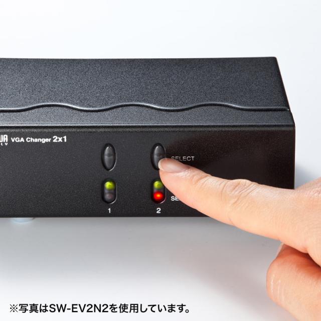 ディスプレイ切替器 DVI24pin用 2回路[SW-EDV2N2]_2