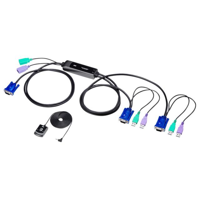 手元スイッチ付きパソコン自動切替器 2:1[SW-KVM2WVUN2]_4
