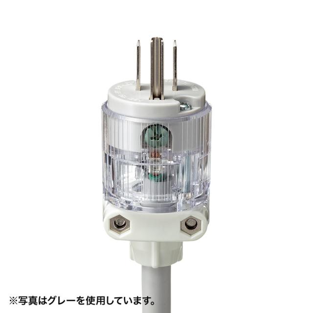 医用舞い降りる繋ぎ付き添い人 ワット数飲み口 3P 4個口 赤いこと 5m[TAP-HPM4-5R]