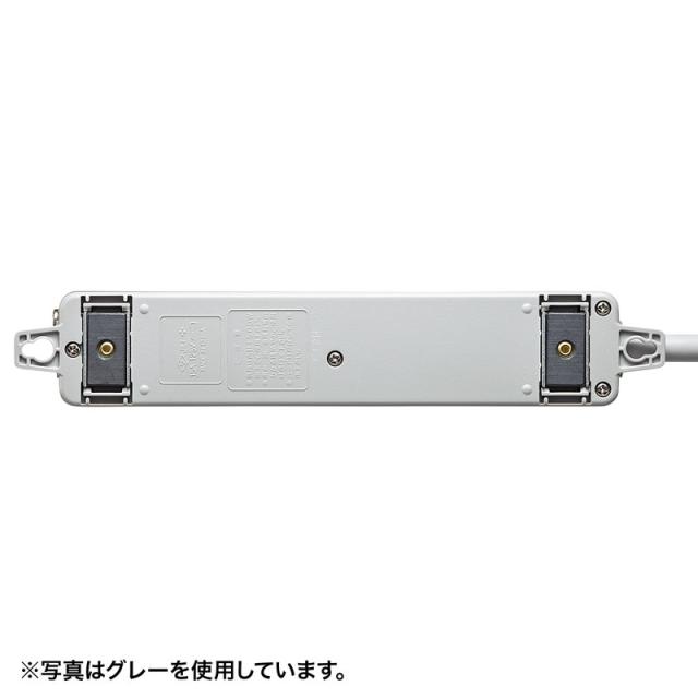 医用舞い降りる繋ぎ付き添い人 ワット数飲み口 3P 4個口 赤いこと 5m[TAP-HPM4-5R]
