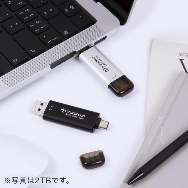 Transcend ESD310C ポータブルSSD 256GB TS256GESD310C[TS256GESD310C]_3