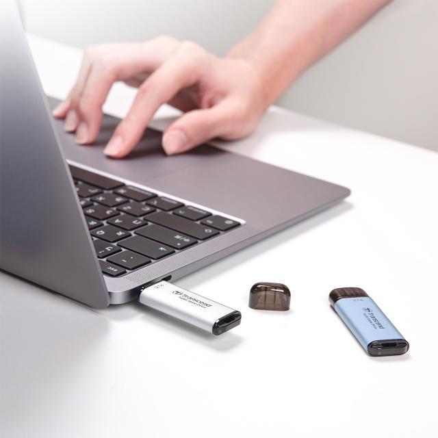 Transcend スティックSSD 2TB ESD300 Type-C ポータブルSSD 外