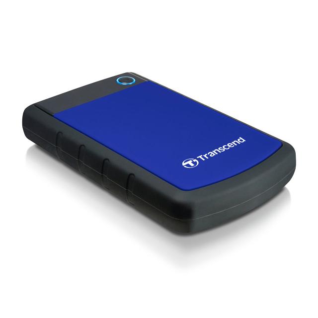 耐衝撃 ポータブルHDD 4TB USB3.1 Gen1 外付けHDD Transcend StoreJet 25H3 ブルー [TS4TSJ25H3B] agesugi_skaの通販は 14,560円